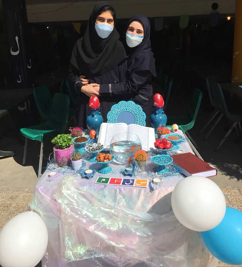 جشن نوروز در دبیرستان سلام رسالت