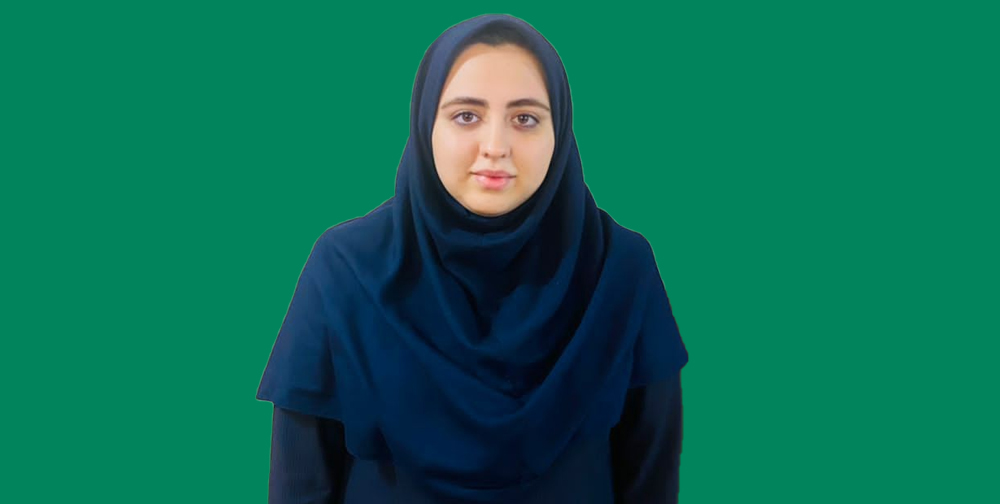 فاطمه ناطقی مسئول روابط عمومی دبیرستان سلام رسالت